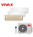 Aer Conditionat MULTISPLIT VIVAX ACP-21COFM60AERI / 2x ACP-09CH25AERI WHITE + ACP-12CH35AERI GOLD Triplu Split Inverter