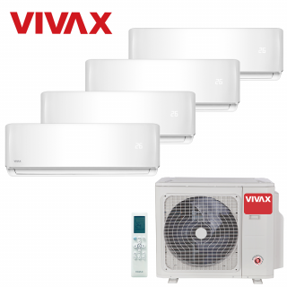 Aer Conditionat MULTISPLIT VIVAX ACP-28COFM82AERI / 3x ACP-09CH25AERI WHITE + ACP-12CH35AERI WHITE Inverter