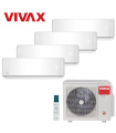 Aer Conditionat MULTISPLIT VIVAX ACP-28COFM82AERI / 3x ACP-09CH25AERI WHITE + ACP-12CH35AERI WHITE Inverter