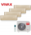 Aer Conditionat MULTISPLIT VIVAX ACP-36COFM105AERI / 4x ACP-09CH25AERI GOLD Inverter