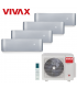 Aer Conditionat MULTISPLIT VIVAX ACP-28COFM82AERI / 4x ACP-09CH25AERI SILVER Inverter