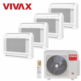 Aer Conditionat MULTISPLIT Pardoseala VIVAX ACP-28COFM82AERI / 4x ACP-12CT35AERI R32 Inverter