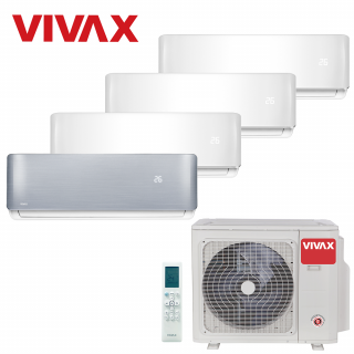 Aer Conditionat MULTISPLIT VIVAX ACP-36COFM105AERI / 3x ACP-09CH25AERI WHITE + ACP-12CH35AERI SILVER Inverter