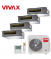 Aer Conditionat MULTISPLIT Duct VIVAX ACP-28COFM82AERI / 4x ACP-12DT35AERI R32 Inverter