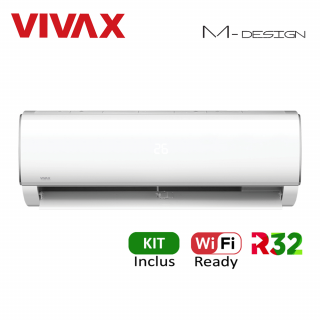 Aer Conditionat VIVAX M-Design ACP-09CH25AEMI Wi-Fi Ready Kit de instalare inclus R32 Inverter 9000 BTU/h