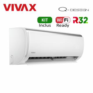 Aer Conditionat VIVAX Q-Design ACP-24CH70AEQI Kit de instalare inclus R32 Inverter 24000 BTU/h