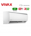 Aer Conditionat VIVAX Q-Design ACP-09CH25AEQI Wi-Fi Kit de instalare inclus R32 Inverter 9000 BTU/h