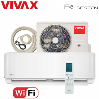 Aer Conditionat VIVAX R-Design ACP-09CH25AERI Wi-Fi Kit de instalare inclus R32 Inverter 9000 BTU/h