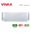 Aer Conditionat VIVAX R-Design ACP-12CH35AERI SILVER Wi-Fi Kit de instalare inclus R32 Inverter 12000 BTU/h