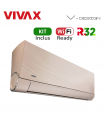 Aer Conditionat VIVAX V-Design ACP-12CH35AEVI GOLD Wi-Fi Ready Kit de instalare inclus R32 Inverter 12000 BTU/h