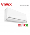 Aer Conditionat VIVAX H+Design ACP-12CH35AEHI+ White Wi-Fi R32 Inverter 12000 BTU/h