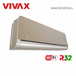 Aer Conditionat VIVAX H+Design ACP-12CH35AEHI+ Gold Wi-Fi R32 Inverter 12000 BTU/h