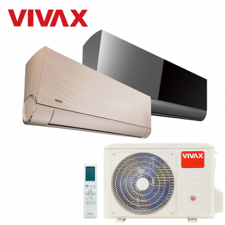 Aer Conditionat MULTISPLIT VIVAX ACP-14COFM40AERI / ACP-09CH25AEVI GREY MIRROR +  ACP-12CH35AEVI GOLD Dublu Split Inverter