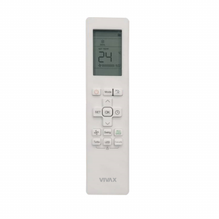 Aer Conditionat VIVAX H+Design ACP-12CH35AEHI+ Gray Mirror Wi-Fi R32 Inverter 12000 BTU/h