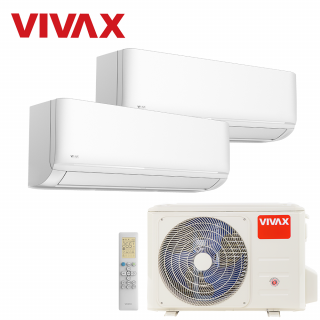 Aer Conditionat MULTISPLIT VIVAX ACP-18COFM50AERI / 2x ACP-09CH25AESI PRO Dublu Split Inverter