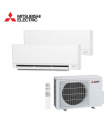 Aer Conditionat MULTISPLIT MITSUBISHI ELECTRIC MXZ-2F53VF / MSZ-AY25VGKP + MSZ-AY35VGKP Dublu Split Inverter