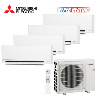 Aer Conditionat MULTISPLIT MITSUBISHI ELECTRIC HYPER HEATING MXZ-4F83VFHZ / 2x MSZ-AY25VGKP + 2x MSZ-AY35VGKP Inverter