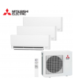 Aer Conditionat MULTISPLIT MITSUBISHI ELECTRIC MXZ-3F68VF / 3x MSZ-AY25VGKP Triplu Split Inverter