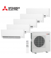 Aer Conditionat MULTISPLIT MITSUBISHI ELECTRIC MXZ-5F102VF / 4x MSZ-AY25VGKP + MSZ-AY35VGKP Inverter