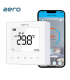 Termostat AERO TP608RFW Wi-Fi, Wireless, pentru Centrala Termica, Incalzire Pardoseala, Smart, Programabil, Alexa, Google, Alb