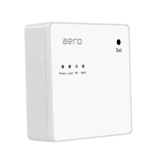Termostat AERO TP708RF, Wireless, pentru Centrala Termica, Programabil, Alb