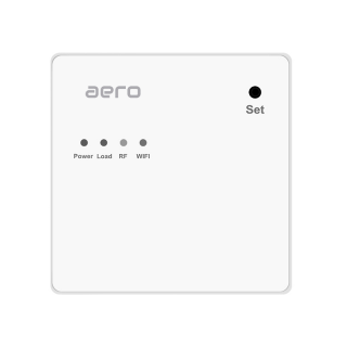 Termostat AERO TP708RF, Wireless, pentru Centrala Termica, Programabil, Alb