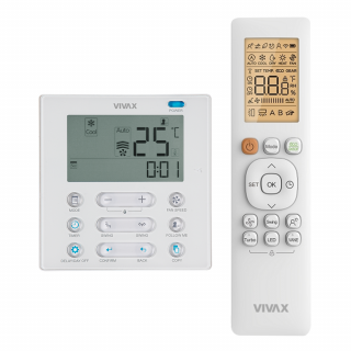 Aer Conditionat MULTISPLIT Caseta VIVAX ACP-42COFM123AERI / 4x ACP-09CCIFM25AERI + ACP-12CC35AERI Inverter