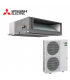 Aer Conditionat DUCT Mitsubishi Electric, PEA-M200LA / PUZ-ZM200YKA 380V Power Inverter 76000 BTU/h