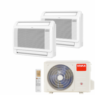 Aer Conditionat MULTISPLIT Pardoseala VIVAX ACP-18COFM50AERI / ACP-09CT25AERI + ACP-12CT35AERI Dublu Split Inverter