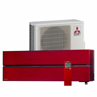 Aer Conditionat MITSUBISHI ELECTRIC Kirigamine Style MSZ-LN25VGR / MUZ-LN25VG Ruby Red Inverter 9000 BTU/h