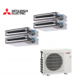 Aer Conditionat MULTISPLIT Duct MITSUBISHI ELECTRIC MXZ-4F80VF / 4x SEZ-M25DA Inverter