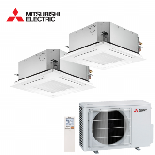 Aer Conditionat MULTISPLIT Caseta MITSUBISHI ELECTRIC MXZ-2F53VF / 2x SLZ-M25FA Dublu Split Inverter