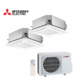 Aer Conditionat MULTISPLIT Caseta MITSUBISHI ELECTRIC MXZ-2F53VF / 2x SLZ-M25FA Dublu Split Inverter