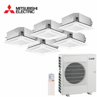 Aer Conditionat MULTISPLIT Caseta MITSUBISHI ELECTRIC MXZ-5F102VF / 5x SLZ-M25FA Inverter