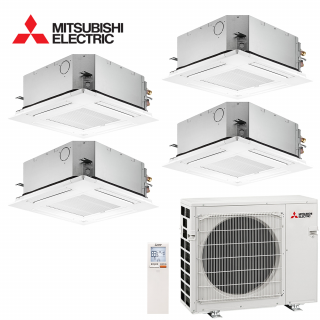 Aer Conditionat MULTISPLIT Caseta MITSUBISHI ELECTRIC MXZ-4F80VF / 4X SLZ-M25FA Inverter