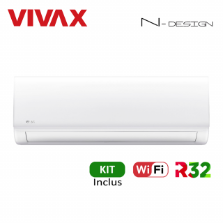 Aer Conditionat VIVAX N-Design ACP-18CH50AENI Wi-Fi Kit de instalare inclus R32 Inverter 18000 BTU/h