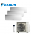 Aer Conditionat MULTISPLIT DAIKIN Emura 3MXM68A / 2x FTXJ25AW + FTXJ35AW Wi-Fi White R32 Triplu Split Inverter