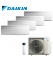 Aer Conditionat MULTISPLIT DAIKIN Emura 4MXM80A / 3x FTXJ25AW + FTXJ35AW Wi-Fi White R32 Inverter