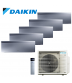 Aer Conditionat MULTISPLIT DAIKIN Emura 5MXM90A / 4x FTXJ25AS + FTXJ35AS Wi-Fi Silver R32 Inverter