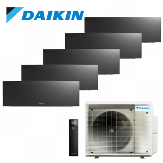 Aer Conditionat MULTISPLIT DAIKIN Emura 5MXM90A / 4x FTXJ25AB + FTXJ35AB Wi-Fi Black R32 Inverter