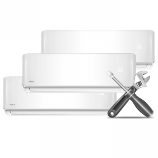 MONTAJ STANDARD AER CONDITIONAT TRIPLU SPLIT (valabil pentru Bucuresti si Ilfov)