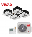 Aer Conditionat MULTISPLIT Caseta VIVAX ACP-28COFM82AERI / 4x ACP-12CC35AERI Inverter