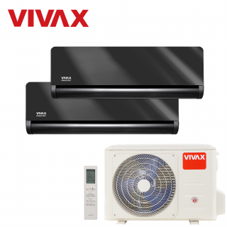 Aer Conditionat MULTISPLIT VIVAX ACP-18COFM50AERI / ACP-09CH25AEHI Gray Mirror + ACP-12CH35AEHI Gray Mirror Dublu Split Inverter