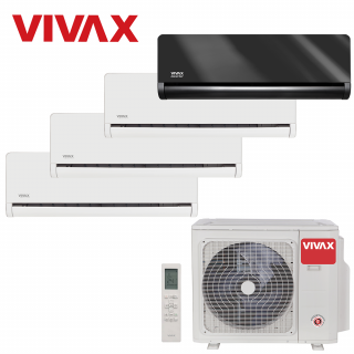 Aer Conditionat MULTISPLIT VIVAX ACP-36COFM105AERI / 3x ACP-09CH25AEHI WHITE + ACP-12CH35AEHI Gray Mirror Inverter