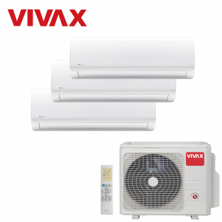 Aer Conditionat MULTISPLIT VIVAX ACP-27COFM79AERI / 2x ACP-09CH25AENI + ACP-12CH35AENI Triplu Split Inverter