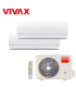 Aer Conditionat MULTISPLIT VIVAX ACP-18COFM50AERI / 2x ACP-09CH25AENI Dublu Split Inverter