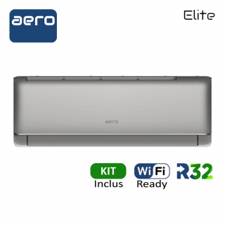 Aer Conditionat AERO Elite Shadow ACS-09ES Wi-Fi Ready Kit de instalare inclus A+++ R32 Inverter 9000 BTU/h