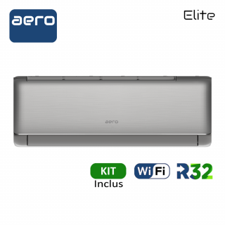 Aer Conditionat AERO Elite Shadow ACS-09ES Wi-Fi Kit de instalare inclus A+++ R32 Inverter 9000 BTU/h