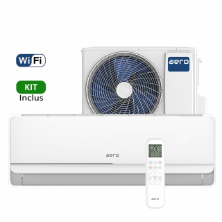 Aer Conditionat AERO Freezy ACS-09FW Wi-Fi Kit de instalare inclus A++ R32 Inverter 9000 BTU/h