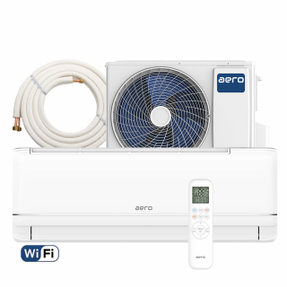 Aer Conditionat AERO Elite ACS-12EW Wi-Fi Kit de instalare inclus A+++ R32 Inverter 12000 BTU/h